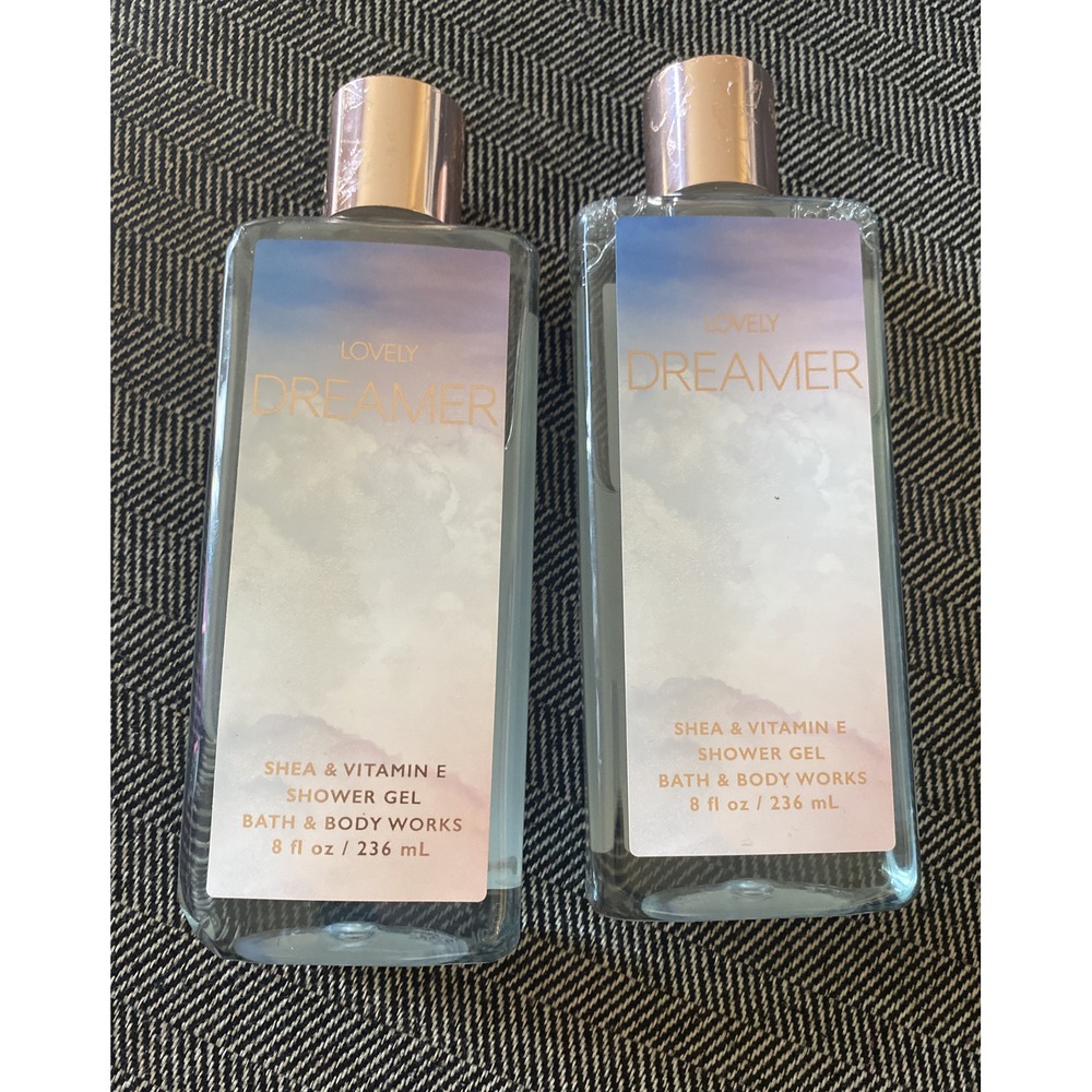 Bath and Body Works Lovely Dreamer Shower Gel New 8 fl oz Shea &‎ Vitamin E 2x